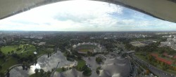 Archiv Foto Webcam München: Panorama Olympiastadion und Olympiapark 08:00