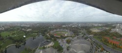Archiv Foto Webcam München: Panorama Olympiastadion und Olympiapark 10:00