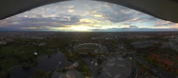 Archiv Foto Webcam München: Panorama Olympiastadion und Olympiapark 17:00