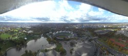 Archiv Foto Webcam München: Panorama Olympiastadion und Olympiapark 13:00