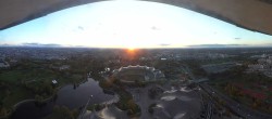 Archiv Foto Webcam München: Panorama Olympiastadion und Olympiapark 17:00