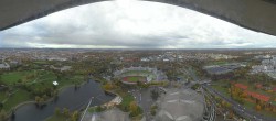 Archiv Foto Webcam München: Panorama Olympiastadion und Olympiapark 09:00