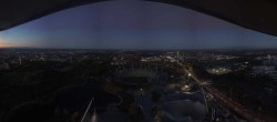 Archiv Foto Webcam München: Panorama Olympiastadion und Olympiapark 05:00