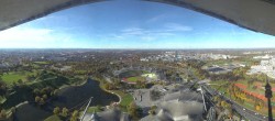 Archiv Foto Webcam München: Panorama Olympiastadion und Olympiapark 09:00