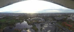 Archiv Foto Webcam München: Panorama Olympiastadion und Olympiapark 15:00