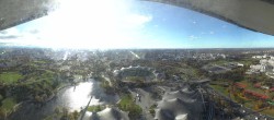 Archiv Foto Webcam München: Panorama Olympiastadion und Olympiapark 13:00