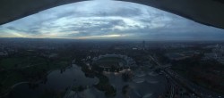 Archiv Foto Webcam München: Panorama Olympiastadion und Olympiapark 19:00