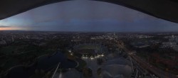 Archiv Foto Webcam München: Panorama Olympiastadion und Olympiapark 05:00