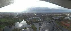 Archiv Foto Webcam München: Panorama Olympiastadion und Olympiapark 13:00
