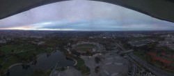 Archiv Foto Webcam München: Panorama Olympiastadion und Olympiapark 17:00