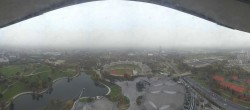 Archiv Foto Webcam München: Panorama Olympiastadion und Olympiapark 13:00