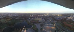 Archiv Foto Webcam München: Panorama Olympiastadion und Olympiapark 06:00