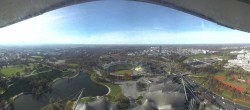 Archiv Foto Webcam München: Panorama Olympiastadion und Olympiapark 10:00