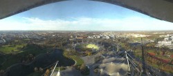 Archiv Foto Webcam München: Panorama Olympiastadion und Olympiapark 07:00