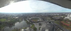 Archiv Foto Webcam München: Panorama Olympiastadion und Olympiapark 12:00
