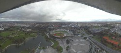 Archiv Foto Webcam München: Panorama Olympiastadion und Olympiapark 10:00