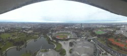 Archiv Foto Webcam München: Panorama Olympiastadion und Olympiapark 09:00