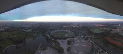 Archiv Foto Webcam München: Panorama Olympiastadion und Olympiapark 07:00