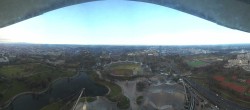 Archiv Foto Webcam München: Panorama Olympiastadion und Olympiapark 08:00