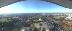 Archiv Foto Webcam München: Panorama Olympiastadion und Olympiapark 10:00