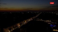 Archiv Foto Webcam Berlin: Theodor-Heuss-Platz am Funkhaus 03:00