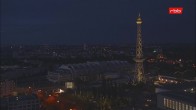 Archiv Foto Webcam Berlin: Theodor-Heuss-Platz am Funkhaus 22:00