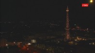 Archiv Foto Webcam Berlin: Theodor-Heuss-Platz am Funkhaus 23:00