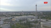 Archiv Foto Webcam Berlin: Theodor-Heuss-Platz am Funkhaus 05:00