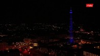 Archiv Foto Webcam Berlin: Theodor-Heuss-Platz am Funkhaus 21:00