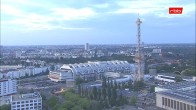 Archiv Foto Webcam Berlin: Theodor-Heuss-Platz am Funkhaus 03:00