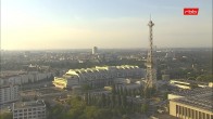 Archiv Foto Webcam Berlin: Theodor-Heuss-Platz am Funkhaus 05:00