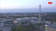 Archiv Foto Webcam Berlin: Theodor-Heuss-Platz am Funkhaus 03:00