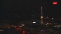 Archiv Foto Webcam Berlin: Theodor-Heuss-Platz am Funkhaus 01:00