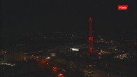 Archiv Foto Webcam Berlin: Theodor-Heuss-Platz am Funkhaus 01:00