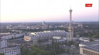 Archiv Foto Webcam Berlin: Theodor-Heuss-Platz am Funkhaus 03:00