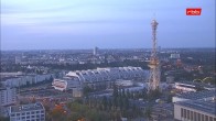 Archiv Foto Webcam Berlin: Theodor-Heuss-Platz am Funkhaus 03:00