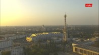 Archiv Foto Webcam Berlin: Theodor-Heuss-Platz am Funkhaus 05:00