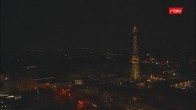 Archiv Foto Webcam Berlin: Theodor-Heuss-Platz am Funkhaus 23:00