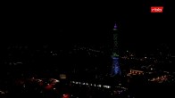 Archiv Foto Webcam Berlin: Theodor-Heuss-Platz am Funkhaus 23:00