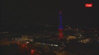 Archiv Foto Webcam Berlin: Theodor-Heuss-Platz am Funkhaus 23:00