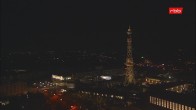 Archiv Foto Webcam Berlin: Theodor-Heuss-Platz am Funkhaus 23:00