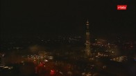 Archiv Foto Webcam Berlin: Theodor-Heuss-Platz am Funkhaus 23:00