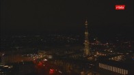 Archiv Foto Webcam Berlin: Theodor-Heuss-Platz am Funkhaus 23:00