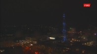 Archiv Foto Webcam Berlin: Theodor-Heuss-Platz am Funkhaus 01:00