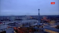 Archiv Foto Webcam Berlin: Theodor-Heuss-Platz am Funkhaus 23:00
