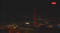Archiv Foto Webcam Berlin: Theodor-Heuss-Platz am Funkhaus 23:00