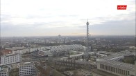 Archiv Foto Webcam Berlin: Theodor-Heuss-Platz am Funkhaus 08:00