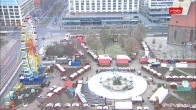 Archived image Webcam View from Rotes Rathaus, Berlin 02:00