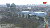 Archived image Webcam View from Rotes Rathaus, Berlin 04:00