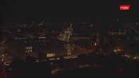 Archived image Webcam View from Rotes Rathaus, Berlin 23:00